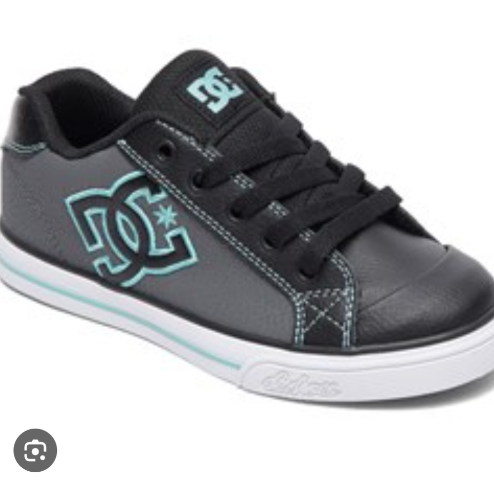 DC Kids Chelsea Sneakers - Black and Teal
